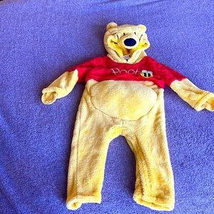 Disney Baby Winnie The Pooh SOFT Deluxe Costume snap crotch, size: 12-24 months